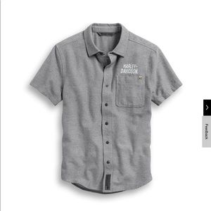 Harley-Davidson Short Sleeve Button Down Shirt
